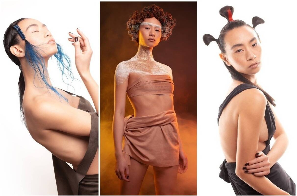 Model: Marie Wu  /  Make-Up: Hiroko Masuda  / Hair & Stylist: Beata Bourillon / Jean-Michel Nguyen Fashion