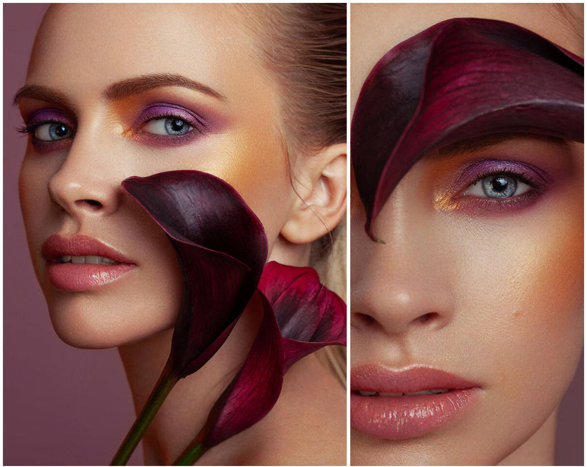 Model: Kseniya Kontorina  /  Make-Up and Hair: Keren Tejones  /  Retoucher: Miro Valpreh / Jean-Michel Nguyen Beauty