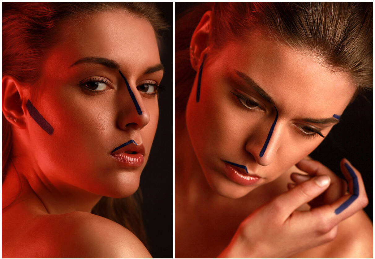 Model: Emilie  /  Make-Up and Hair: Jesahel / Jean-Michel Nguyen Beauty