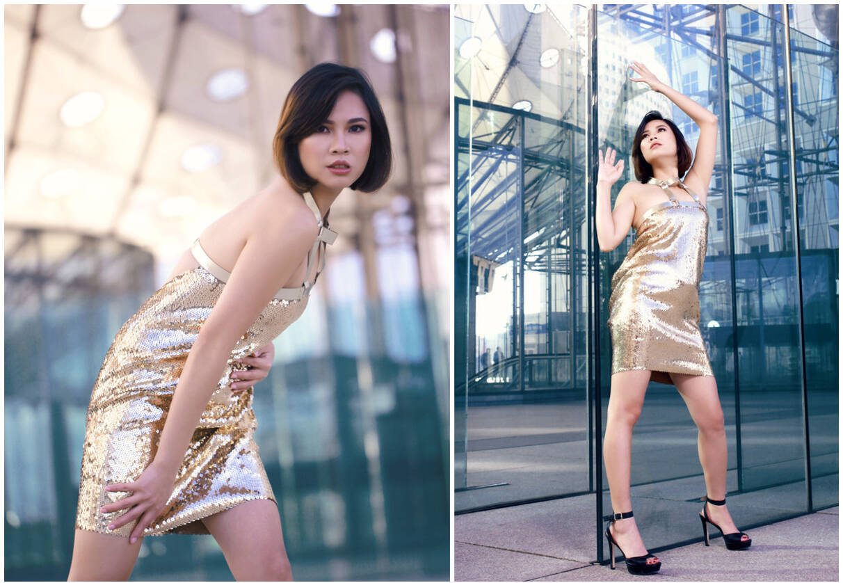 Model: Anna Nguyen Thuy  /  Stylist: Moira Cristescu  /  Make-Up: Keren Tejones  /  Assistant: Philippe Clément / Jean-Michel Nguyen Fashion