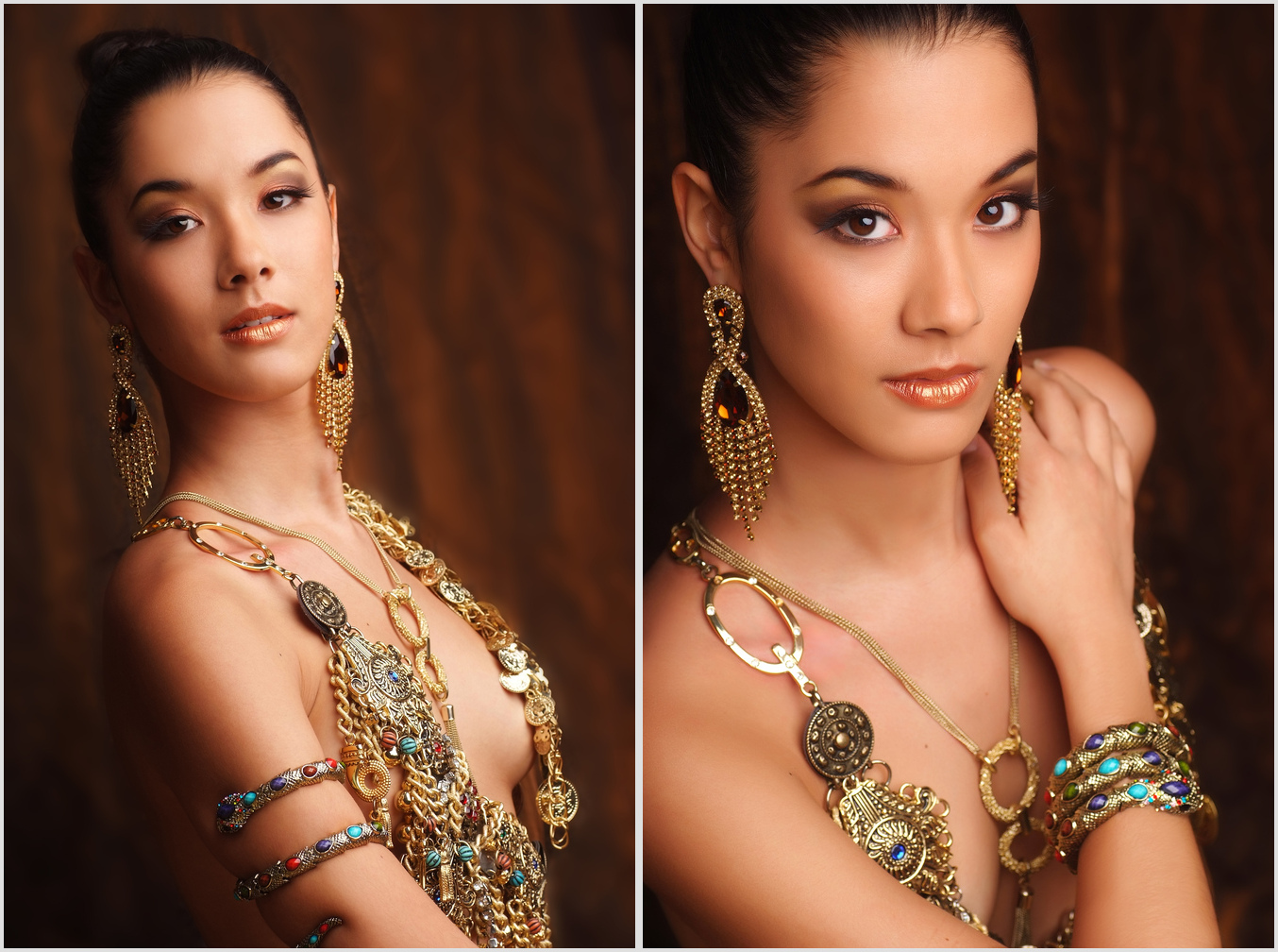 Model: Morgane Bay / Jean-Michel Nguyen Jewelry
